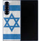 Israel Flag Distressed Galaxy Z Fold6 Skin
